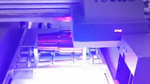 Impressora de vidro focusinc. alpha-jet a2 uv impressão caixa do telefone 6040 melhor uv impressora lisa 2022 para impressão