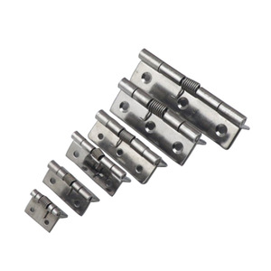Stainless Steel <b>Spring</b> <b>Hinge</b> 1 1.5 2 2.5 3 Inch Furniture <b>Hinge</b> Surface Mount Industrial Design Antirust Plating - Product Image 1