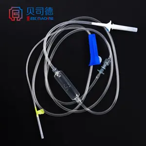 Automatic medical supplies Injection Molding Machine iv infusion fluid drip set making machine