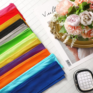 Fascia per capelli con cravatta regolabile promozionale per capelli Unisex Dry Head Tie elastiche fasce sportive per uomini basket, Tennis da corsa - Product Image 4