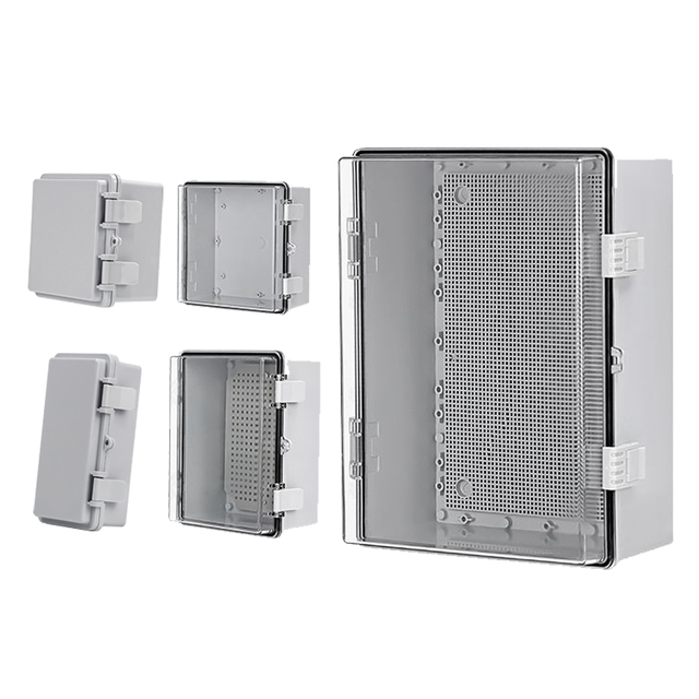IP67 ABS Plastic Enclosure Waterproof Power Electrical Junction Box Outdoor Plastic Box Waterproof Distribution Box