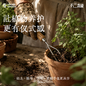 Herramienta de jardín Berry&Bird, tenedor de mano para aflojar la tierra, desmalezar, trasplantar y cultivar flores - Product Image 2
