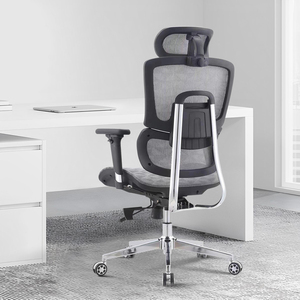 Guangdong Wholesale Conference Modern Office Mesh Office Furniture Office Desk And Chair Set Ergonomic Chair - Product Image 1