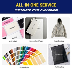 Logo personalizzato Dtg stampa grafica taglio e cucire <span class=keywords><strong>felpe</strong></span> con cappuccio 400GSM cotone <span class=keywords><strong>Street</strong></span> <span class=keywords><strong>Wear</strong></span> Cropped <span class=keywords><strong>felpe</strong></span> uomo produttore - Product Image 6