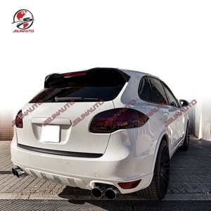 Voiture Pare-chocs HM Style Fiber De Verre Avant Pare-chocs Arrière Diffuseur Côté Jupes Pour 958 <span class=keywords><strong>Cayenne</strong></span> <span class=keywords><strong>S</strong></span> <span class=keywords><strong>Turbo</strong></span> 11-14 Partie Kit Carrosserie - Product Image 3