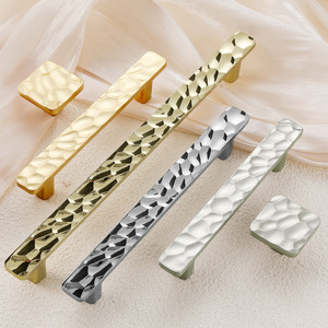 Zinc Alloy Cabinet Wardrobe <b>Door</b> Drawer Handles-Modern Europe Simple Design Durable Kitchen & Bedroom Use - Product Image 4