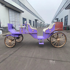 Charrette de balade électrique de style princesse pour événements romantiques et parcs à thème - Product Image 6