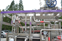 Pasteurisateur UHT entièrement automatique pour lait jus de fruits boisson végétale 1000L/H usine complète de transformation laitière
