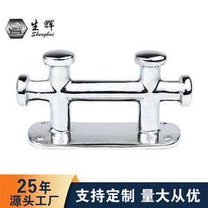 Émerillon de quai en acier inoxydable, type double croix, quincaillerie marine pour yachts et navires - Product Image 5