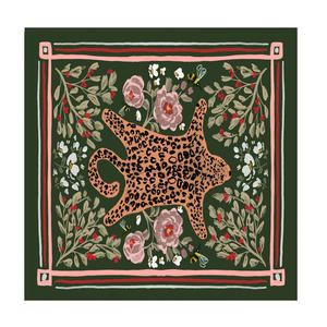 แผ่นรองโต๊ะไพ่นกกระจอกอเมริกันลายเสือดาวสุดหรูแบบกำหนดเอง แผ่นรองโต๊ะไพ่นกกระจอกแบบกำหนดเอง แผ่นรองเกมไพ่นกกระจอก แผ่นรองไพ่นกกระจอก - Product Image 2