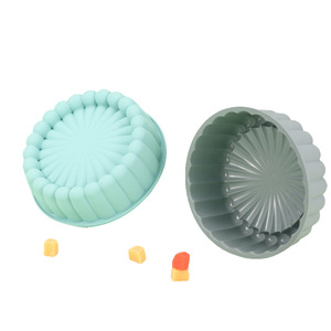 2026 Neue Modische Silikon-Kuchenform Backblech Rund DIY Ofenfest Multifunktionale Form - Product Image 4