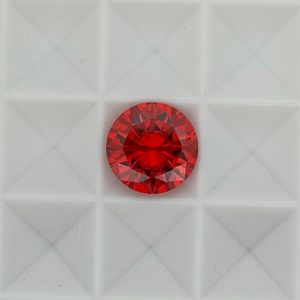 Piedras de Circonia Cúbica Redondas de 4mm 6mm 8mm 10mm 12mm, Color Amarillo, Verde y Rosa, Circonia Sintética, Material de Circonio Tratado Térmicamente - Product Image 6