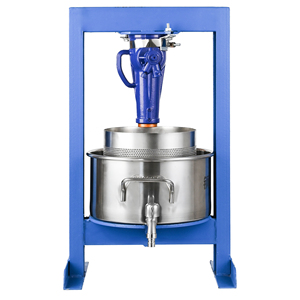 เครื่องคั้นน้ำผลไม้แบบมือหมุน 8 ลิตร ทำจากสแตนเลส สำหรับแอปเปิ้ล องุ่น ไวน์ น้ำผึ้ง น้ำมัน ผัก และผลไม้ - Product Image 5