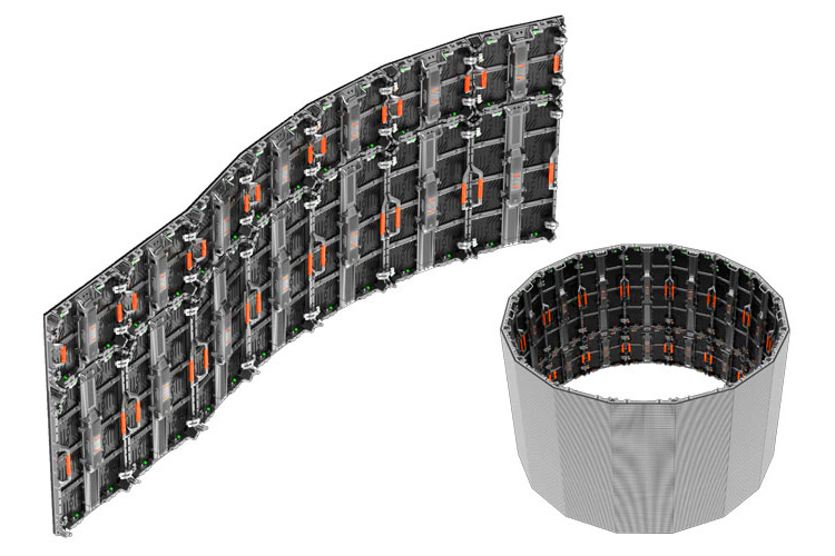 P3.91 P4.81 Outdoor Rental Led Screen For Stage Concert 500x500mm