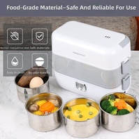 Boîte à lunch chauffante électrique portable et pratique pour la conservation de la chaleur