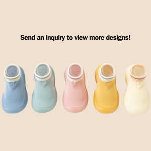 2024 nouveau design bébé chaussures légères infantile garçon fille chaussettes enfant en bas âge chaussures de marche bébé chaussettes <span class=keywords><strong>comme</strong></span> <span class=keywords><strong>des</strong></span> chaussures - Product Image 3