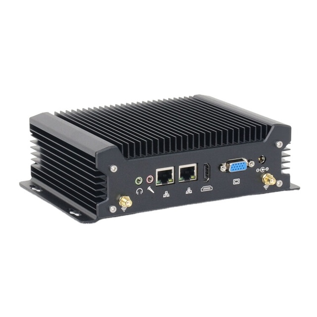 Custom Intel I3 1215U Mini PC 64GB DDR5 RAM Fanless Design with Linux Embedded Industrial Computer in Stock