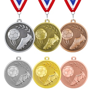 Medallas, Medallones, Premios, Cintas Personalizadas, Medalla de Oro de la Liga de Campeones, Premios Deportivos de Fútbol, Medalla de Metal con Diseño Personalizado - Product Image 3