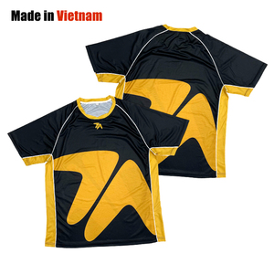 T-shirts personnalisés en polyester à manches courtes, style streetwear, avec logo imprimé, respirants, coupe oversize, décontractés, pour le sport - Product Image 1