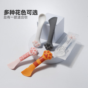 Couvercles en silicone en forme de patte de chat pour boîtes de conserve, fournitures pour animaux de compagnie, forme animale, 80g, couvercle de conservation de la fraîcheur - Product Image 3