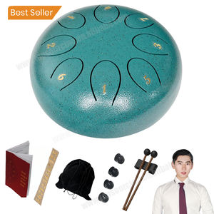 Tambour à langue en acier Chakra de 6 pouces à 8 notes en gros - Tambour de pluie en acier, percussion, relaxation et cadeau, directement de l'usine - Product Image 2