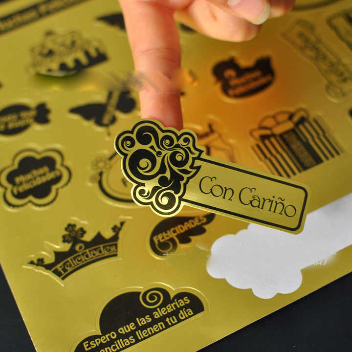 Direct Design Custom Printing Sticker Labels ,Adhesive Paper Label Roll