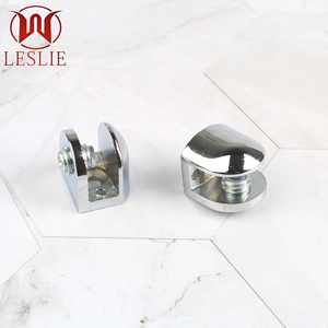 8mm có thể điều chỉnh cong giữ kính hợp kim kẽm kệ bên kẹp kính kệ hỗ trợ kẹp - Product Image 4