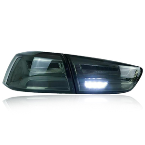 Luci per Auto Mitsubishi <span class=keywords><strong>Lancer</strong></span> 2009-2018, Fanale Posteriore <span class=keywords><strong>LED</strong></span> Rosso, Luce di Stop e Freno, Nuovo Accessorio Automobilistico 12V - Product Image 4