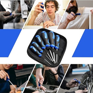 YTH 6 Cái Bộ Dụng Cụ Tuốc Nơ Vít Từ Tính Phillips Tay Cầm Mềm Bộ Tuốc Nơ Vít - Product Image 6