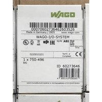Nuevo módulo PLC 750-496 750496 en caja # NN