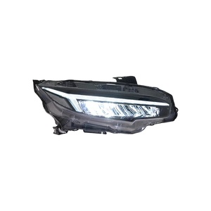 16-21 for 10th Gen <b>Headlight</b> Assembly Modified Full <b>LED</b> 40W 2500 Lumens Wing DRL Flowing Turn Signal 12v <b>LED</b> <b>Headlights</b> for Hond - Product Image 2