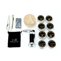 Oferta Especial: Kit Ahumador de Cócteles de Madera Jianxin LH-23 con Piedras de Hielo para Whisky, Caja de Madera, Infusor de Ahumado para Whisky, Accesorios de Bar >5