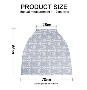 Couverture d'allaitement bébé siège <span class=keywords><strong>auto</strong></span> point thème poitrine confortable couverture pour l'allaitement - Product Image 3