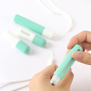 Roll-On Essential <b>Oil</b> <b>Bottle</b> 2ml 5ml With Window And Hanging Rope For Nasal Inhalers Empty Plastic <b>Bottle</b> - Product Image 1