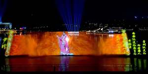 Fábrica China produce proyección subacuática para películas de pantalla de agua - Product Image 3