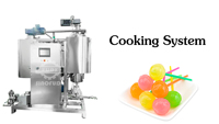 SINOFUDE Hot Sale Volledig Automatische Fruitlollipopmachine Lollipopmachine Lollipopproductielijn