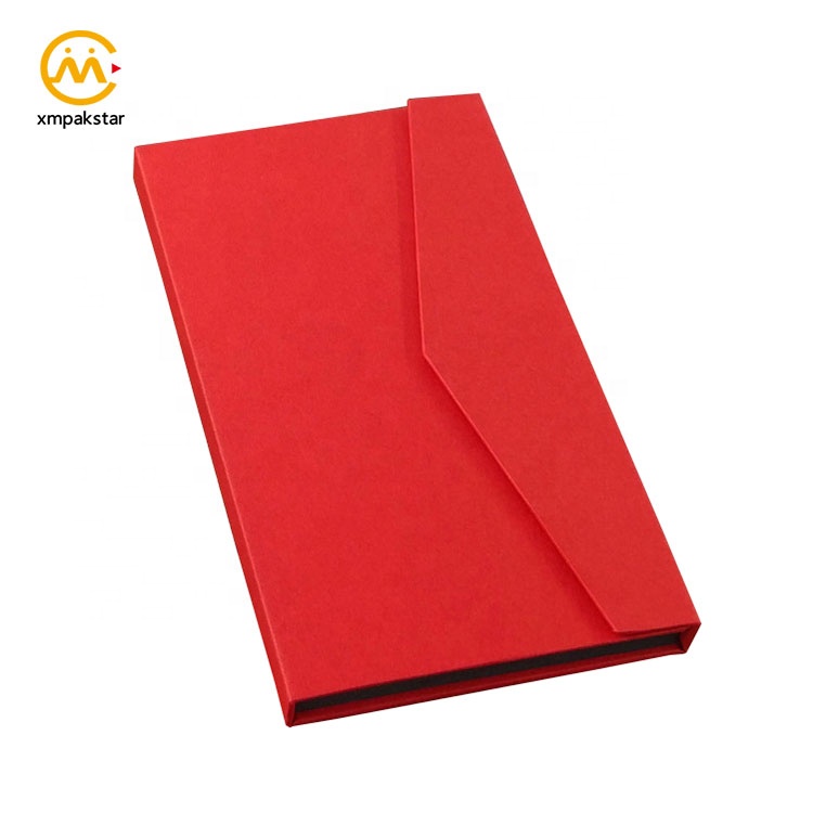 Custom mobile phone case packing credit card packaging envelope gift box box with foam