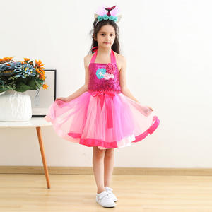 Vestito da Sirena per Bambine, Abito in Tulle da Principessa per Feste di Compleanno, Costume da Sirena per Halloween, Abbigliamento per Bambini - Product Image 3