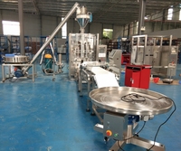 Machine de remplissage et d'emballage automatique de lait en poudre et d'épices VFFS élégante pour bébés, avec dispositif à vis sans fin, pneumatique, PLC, haute précision