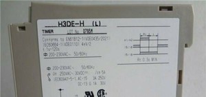 Nouvel équipement d'automatisation industrielle d'origine, meilleur prix, <span class=keywords><strong>relais</strong></span> H3de-h, 1 pièce, garantie PLC - Product Image 2