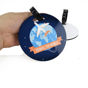 Étiquettes de cartes d'accès personnalisées, personnalisation <span class=keywords><strong>à</strong></span> sublimation, pour bagages d'<span class=keywords><strong>avion</strong></span> - Product Image 1