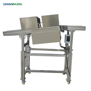 Dalga lehim <span class=keywords><strong>infeed</strong></span>/çıkış PCB konveyör küçük konveyör masa makinesi endüstriyel fanlar eğim bant konveyör - Product Image 1