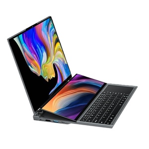Ordinateur portable à double écran 15,6'' pour jeux vidéo, processeur I7 10e génération 8 cœurs, avec écran tactile - Product Image 1