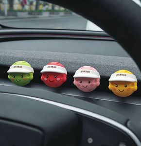 Nuovo Deodorante per Auto in Plastica Creativo a Forma di Pickleball, Decorazione per Bocchette d'Aria, Ornamento Femminile, Centrotavola Aromaterapico di Nuovo Stile - Product Image 6