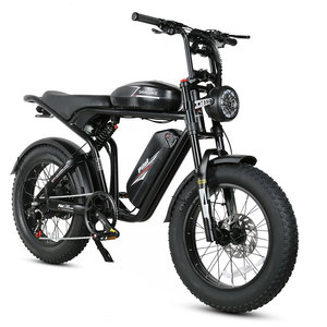 M20-II motorcycle style 32Ah Full Suspension all terrain electric mountain bike OEM Electric Bike with Dual Motor - Product Image 3