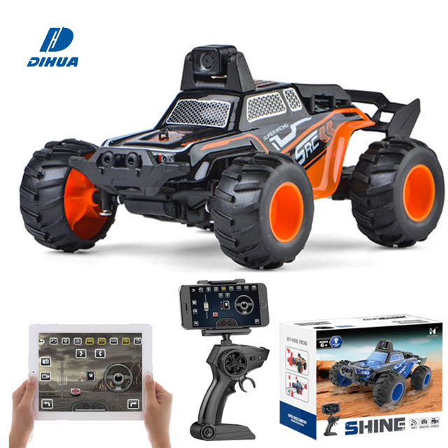 2.4G 1:32 4WD High Speed RC Car with Camera and Light 4 Channel Mini Offroad Car for Kids 18km/h Remote Control Adventure