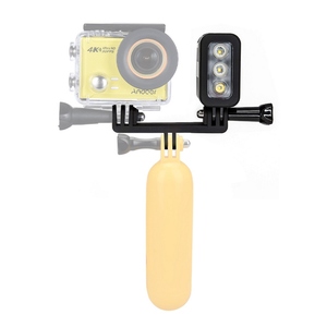 Không thấm nước LED video ánh sáng lặn ánh sáng 5500-6000K 300lux dưới nước 30m góc rộng Micro USB sạc không thấm nước lặn ánh sáng - Product Image 6