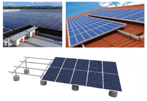Estrutura de Montagem de Painéis Solares de Alumínio para Telhados Comerciais, Painéis Solares de 500Kw - Product Image 5