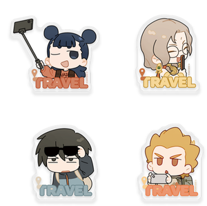 Caja Misteriosa de 12 Unidades al por Mayor, Serie TRAVEL de The Legend of Hei 2, <span class=keywords><strong>con</strong></span> Clip PP, Muñeca de Juguete de Moda para Regalo, Juguetes para Niños, Regalos de Cumpleaños - Product Image 5