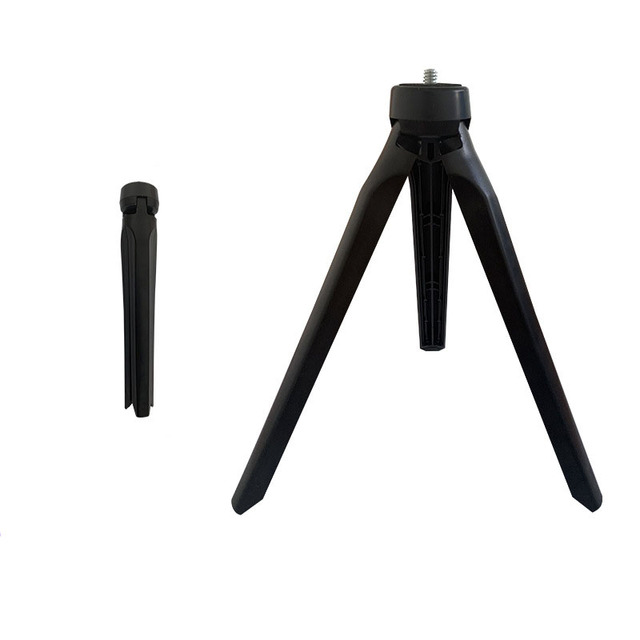 Small Mini Flexible Table Tripod with 1/4 Screw Foldable Feature Convenient for Smartphone Carrying in Pocket